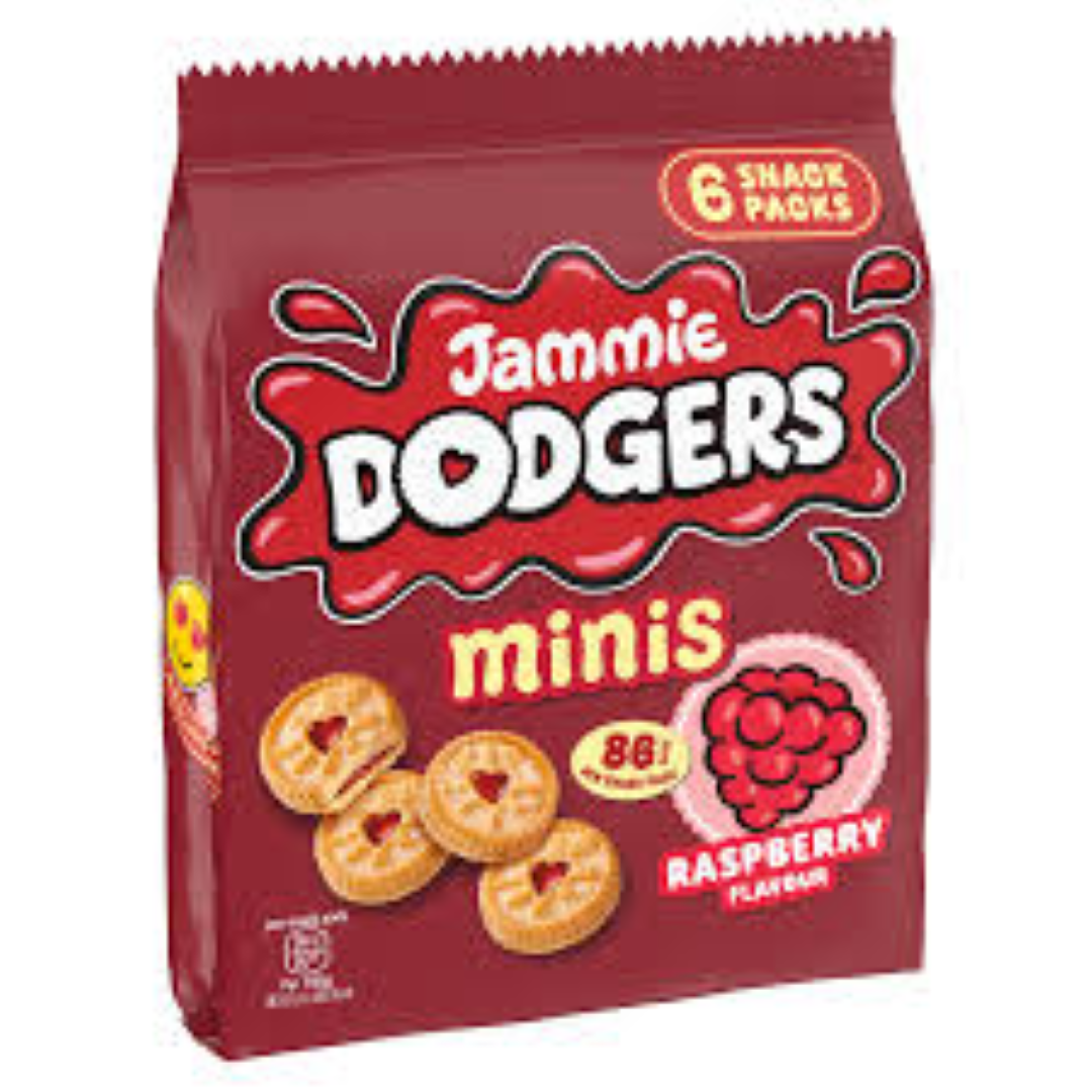 JAMMIE DODGERS MINI RASPBERRY 120G